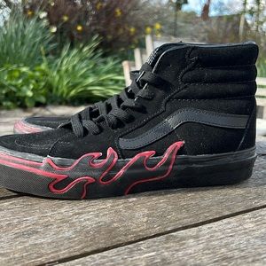 Vans black high tops